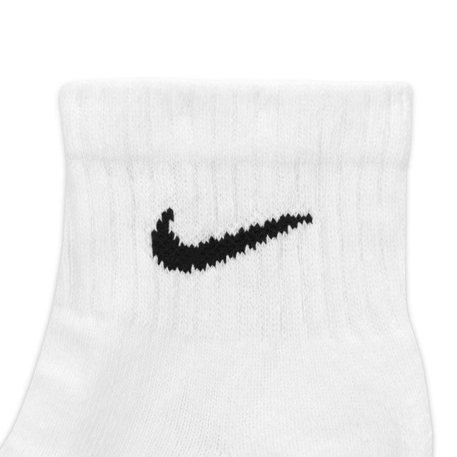 Nike Men's Everyday Cushioned 6-Pack Ankle Socks - White - Denim Exchange