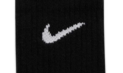 Nike Everyday Lightweight Crew Socks 3-Pack - Black