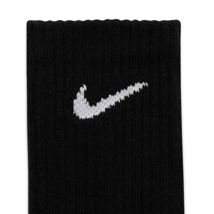 Nike Everyday Lightweight Crew Socks 3-Pack - Black