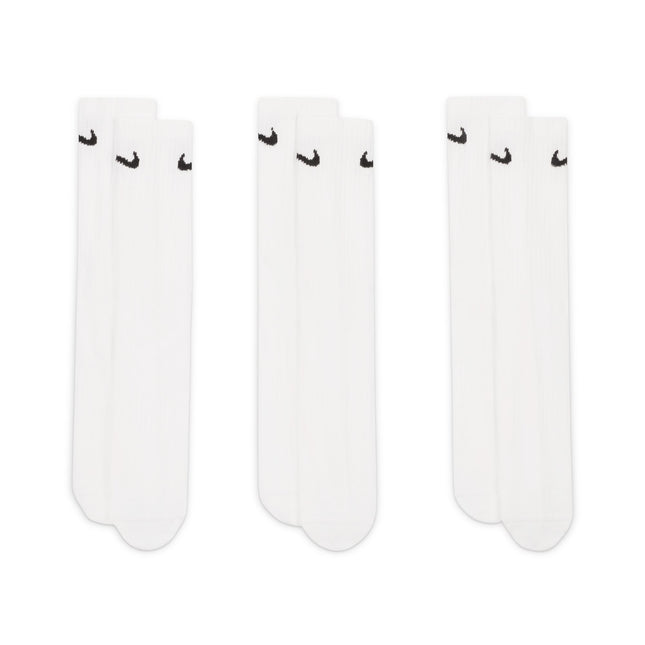 Nike Everyday Lightweight Crew Socks 3-Pack - White