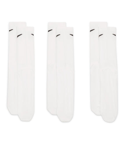 Nike Everyday Lightweight Crew Socks 3-Pack - White