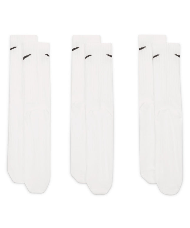 Nike Everyday Lightweight Crew Socks 3-Pack - White