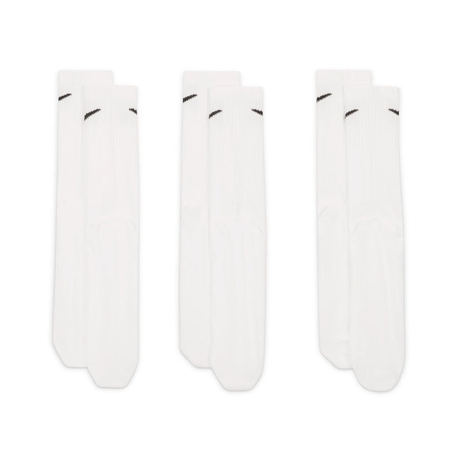 Nike Everyday Lightweight Crew Socks 3-Pack - White