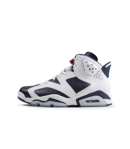 Buy Air Jordan Big Kids 6 Retro - White/Varsity Red