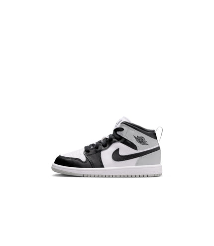 Air Jordan (PS) Jordan 1 Mid - White/Smoke Grey