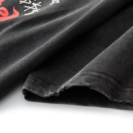 Hyde Park x ALOCS Stickered Up Tee - Black Wash
