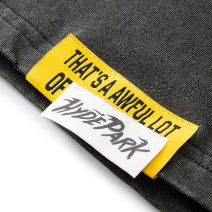 Hyde Park x ALOCS Stickered Up Tee - Black Wash