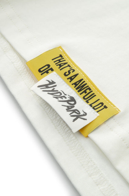 Hyde Park x ALOCS Stickered Up Tee - White