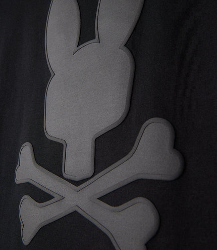 PSYCHO BUNNY HOUSTON GRAPHIC TEE - BLACK PSYCHO BUNNY