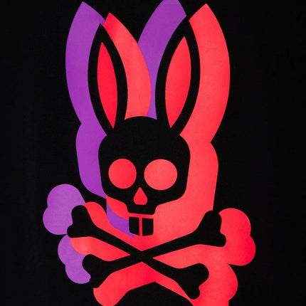 PSYCHO BUNNY GROVES GRAPHIC TEE - BLACK PSYCHO BUNNY