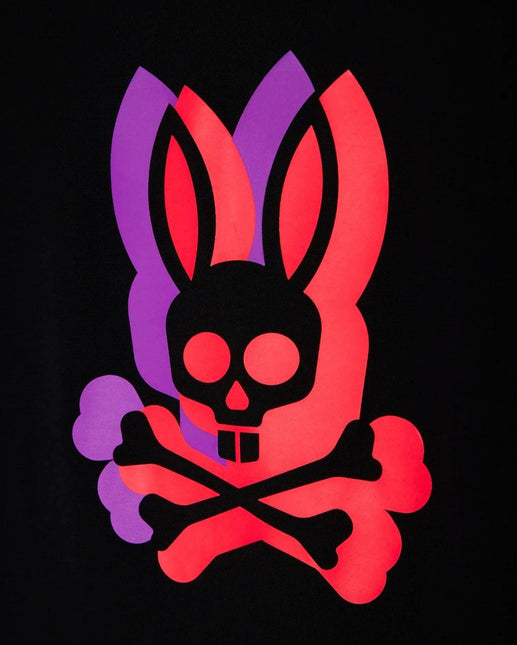 PSYCHO BUNNY GROVES GRAPHIC TEE - BLACK PSYCHO BUNNY