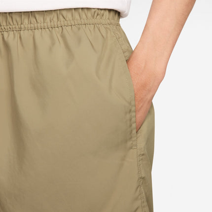 Nike Mens Club Parachute Shorts - Beige/White