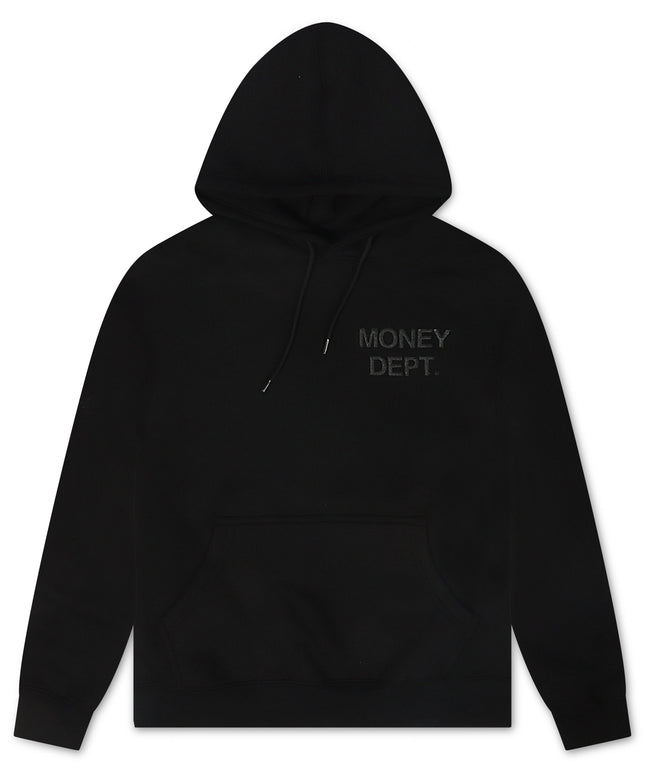 Buy Money Dept. Rhinestone Hoodie - Black 