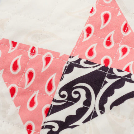 BLDG4 Quilted Deca Shorts - Whisper White