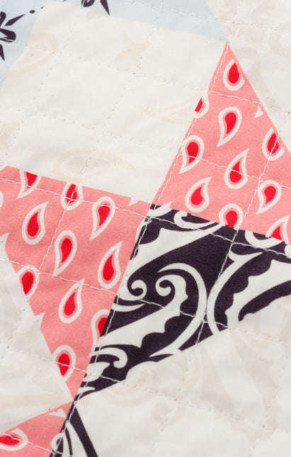 BLDG4 Quilted Deca Shorts - Whisper White