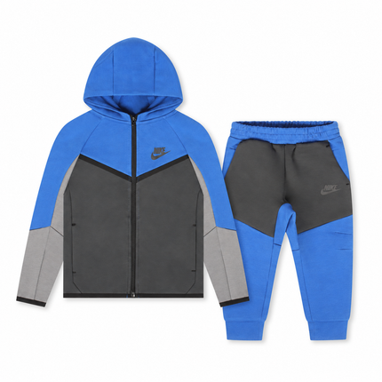 Nike Little Kids Sportswear Tech Fleece Set - Royal/Black