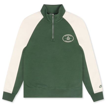 Nike Mens 1/2 Zip Fleece Top - Fir