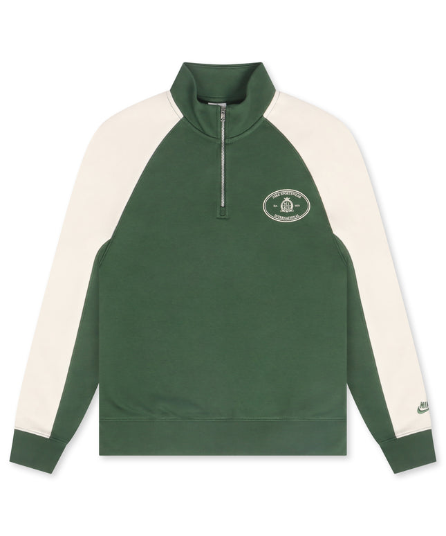 Nike Mens 1/2 Zip Fleece Top - Fir