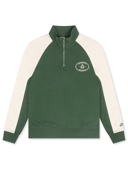 Nike Mens 1/2 Zip Fleece Top - Fir