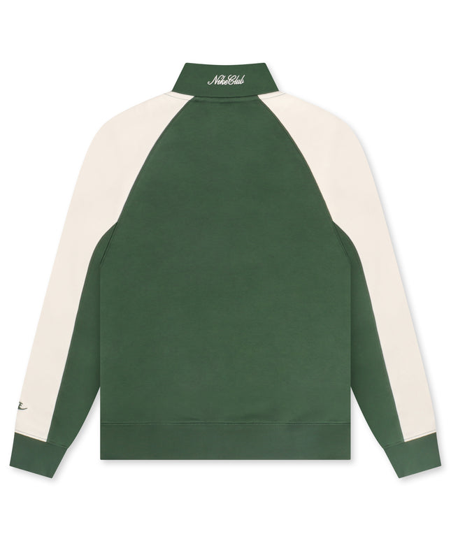 Nike Mens 1/2 Zip Fleece Top - Fir