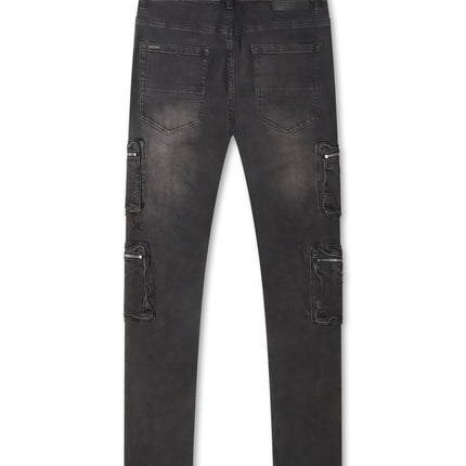 Serenede Poppy Cargo Skinny Jeans - Black