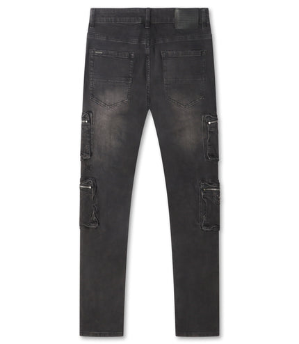 Serenede Poppy Cargo Skinny Jeans - Black