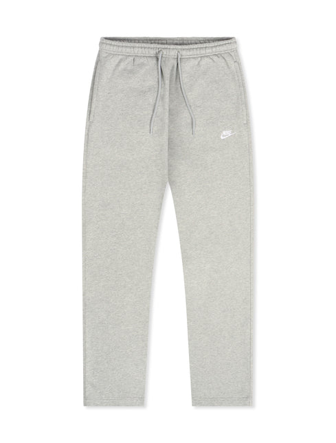 Nike Mens Club Open-Hem Sweatpants - Grey