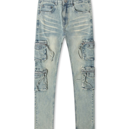 Serenede "Genesys" Cargo Skinny Jeans - Earth
