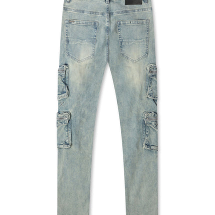 Serenede "Genesys" Cargo Skinny Jeans - Earth