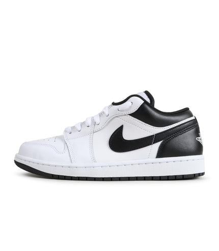 AIR JORDAN MENS 1 LOW - WHITE/BLACK AIR JORDAN