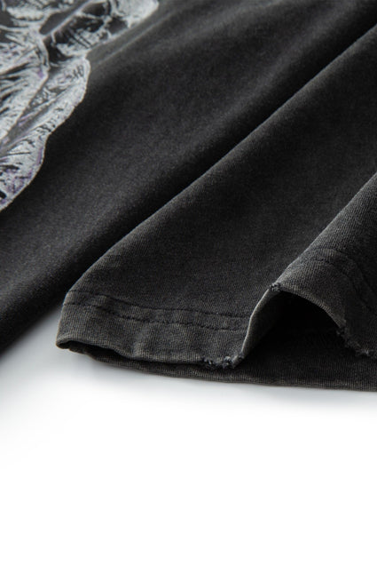Hyde Park x Alocs Moto Racer Team Tee  - Black Wash