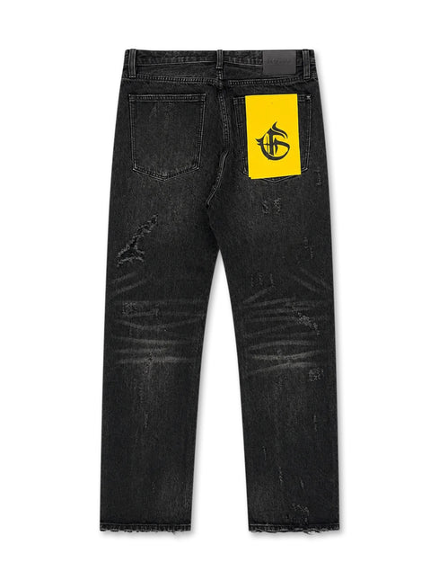 GFTD LA Damien Denim Jean - Black Wash