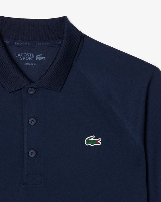 Lacoste Mens UV Protect Golf Polo - Navy