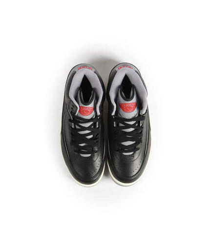 AIR JORDAN 2 RETRO 'BLACK CEMENT' - GS AIR JORDAN