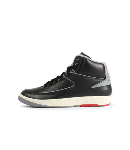 AIR JORDAN 2 RETRO 'BLACK CEMENT' - GS AIR JORDAN