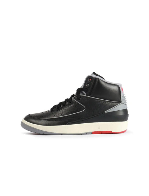 AIR JORDAN 2 RETRO 'BLACK CEMENT' - GS AIR JORDAN