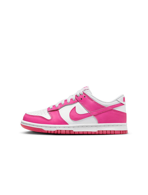 NIKE BIG KIDS DUNK LOW - LASER FUCHSIA NIKE