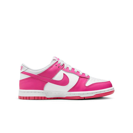 NIKE BIG KIDS DUNK LOW - LASER FUCHSIA NIKE