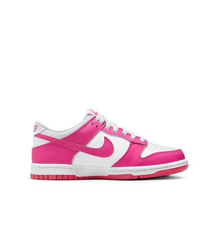 NIKE BIG KIDS DUNK LOW - LASER FUCHSIA NIKE