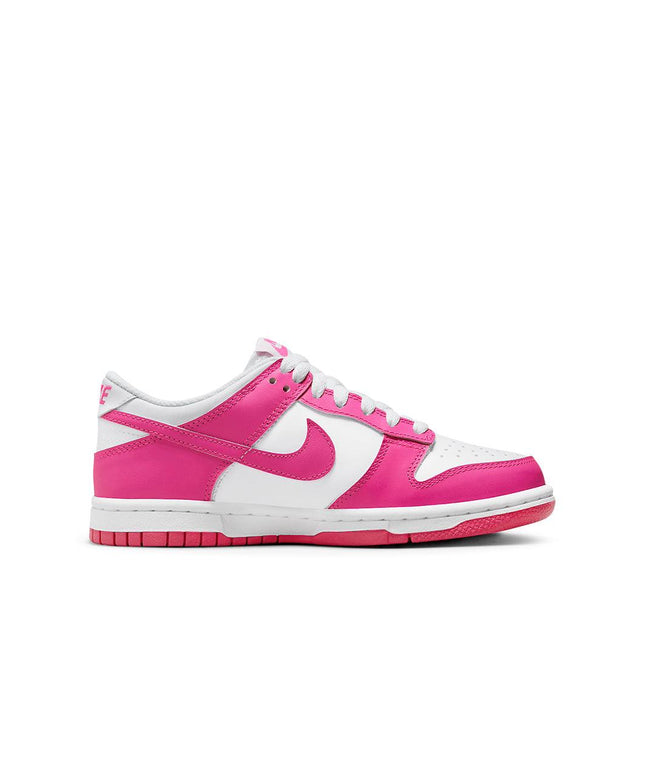 NIKE BIG KIDS DUNK LOW - LASER FUCHSIA NIKE