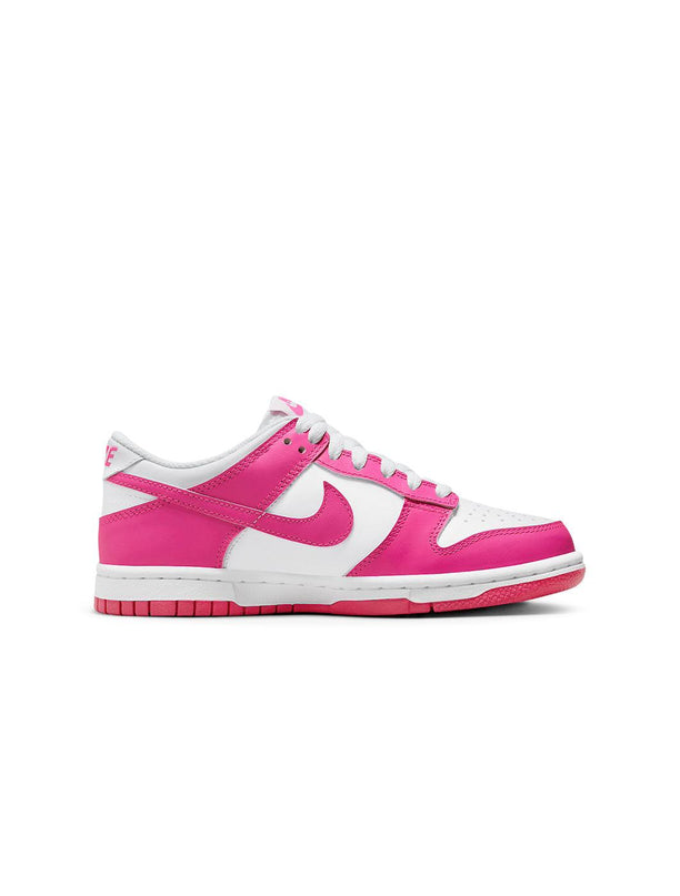 NIKE BIG KIDS DUNK LOW - LASER FUCHSIA NIKE