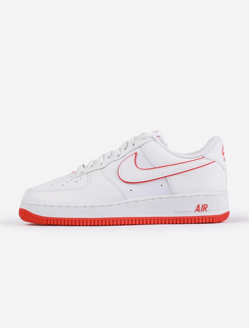 Nike Air Force 1 '07 Shoes 'White/Picante Red' 10