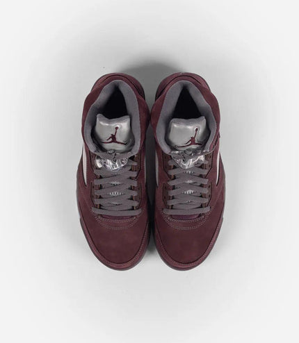 AIR JORDAN BIG KIDS 5 RETRO - BURGUNDY AIR JORDAN