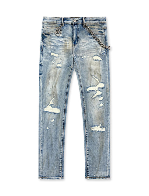 GFTD LA Edge Denim Jean - Medium Wash