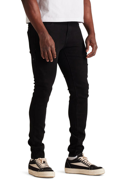 Embellish David Skinny Jeans - Jet Black