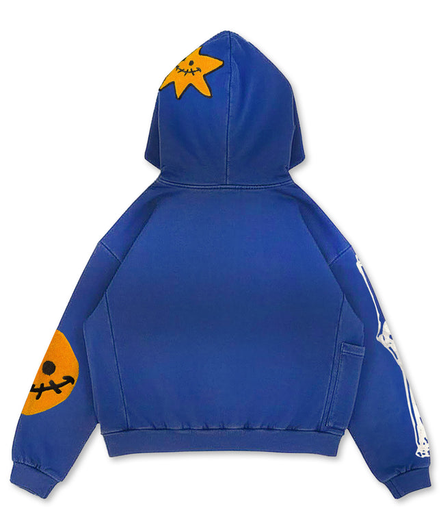 All Human El Perro Hoodie - Blue Wash