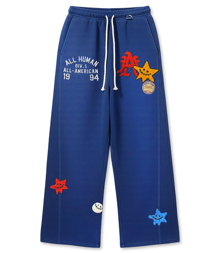 All Human El Perro Pant - Blue Wash