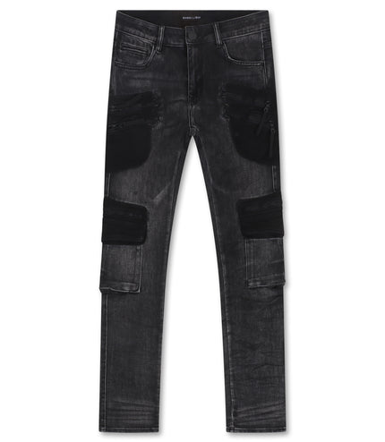 Embellish Joseph Cargo Pants - Smoke Wash