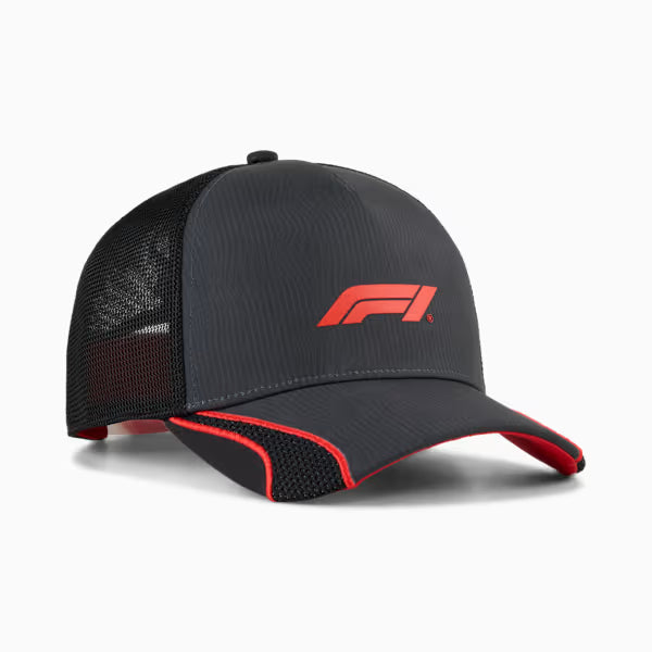 Puma F1 Racing Trucker Cap - Black