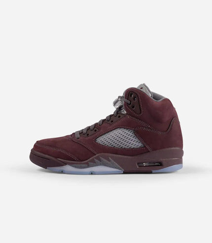 AIR JORDAN BIG KIDS 5 RETRO - BURGUNDY AIR JORDAN